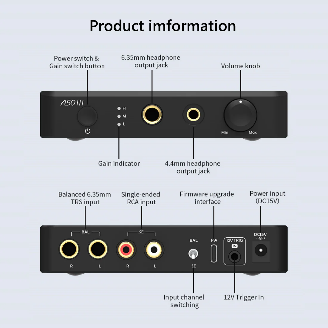 TOPPING A50 III Powerful Headphone Amplifier - Image 10