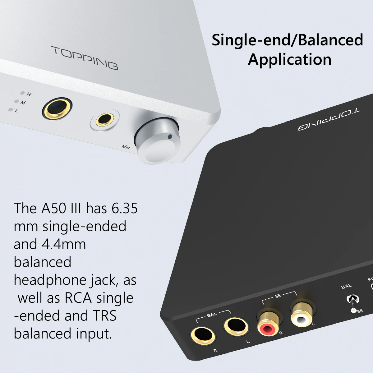 TOPPING A50 III Powerful Headphone Amplifier - Image 5