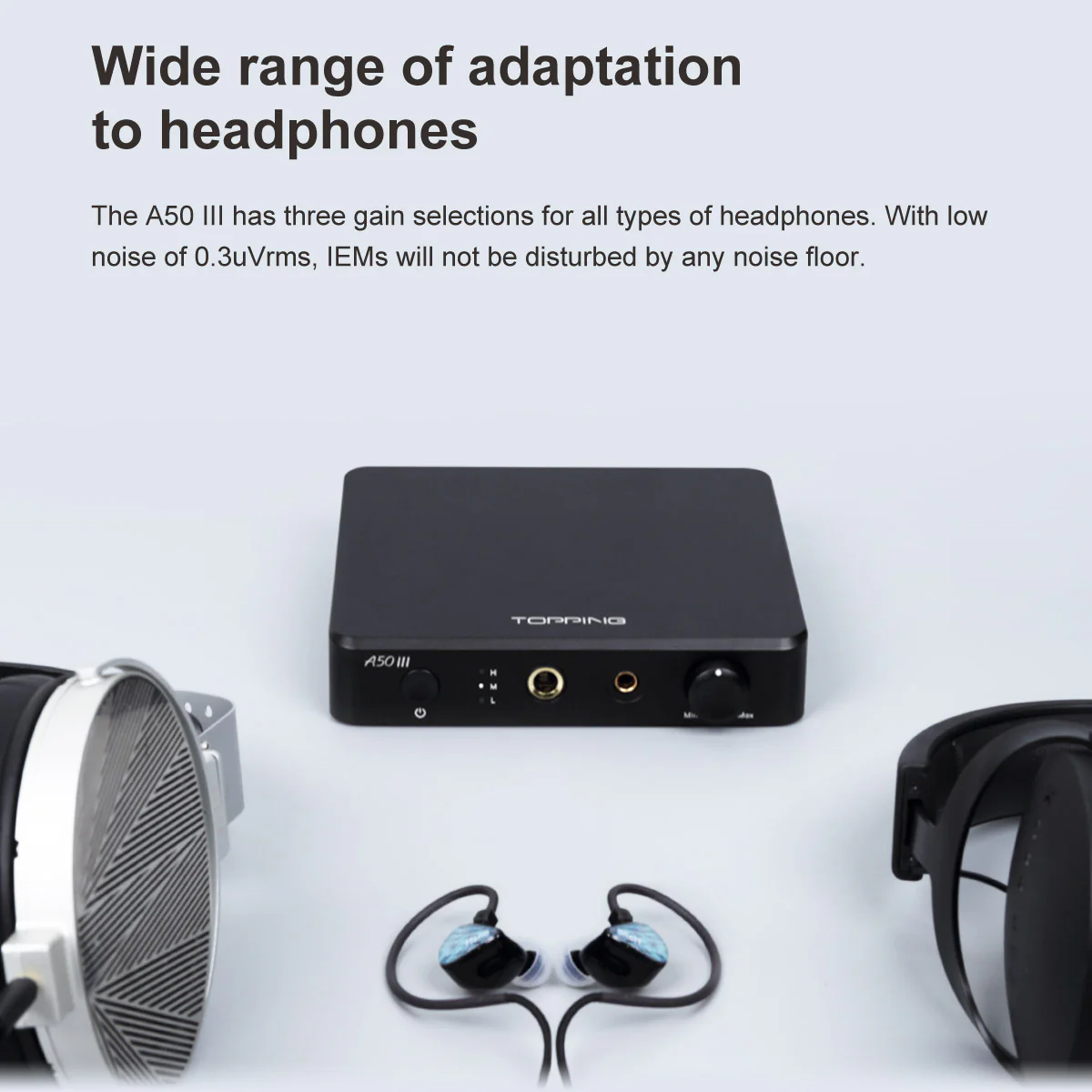 TOPPING A50 III Powerful Headphone Amplifier - Image 9
