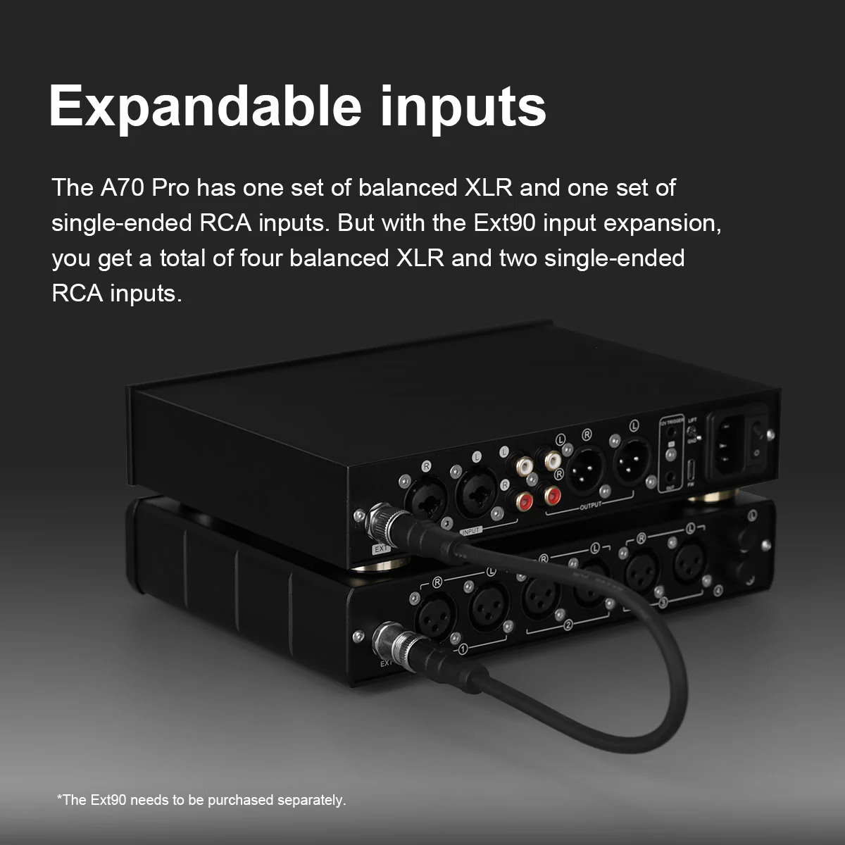 TOPPING A70 Pro Headphone Amp & Preamp - Image 9