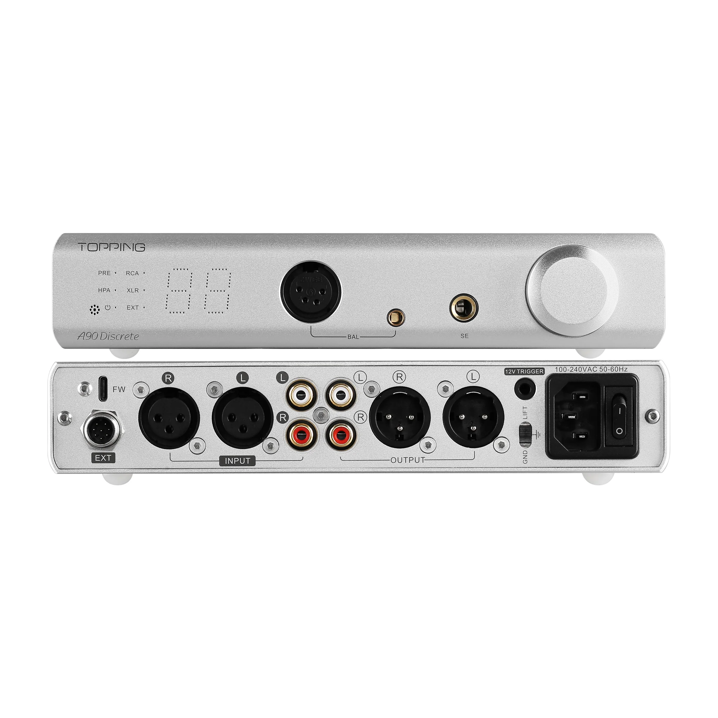 TOPPING A90 Discrete HiFi Headphone Amplifier - Image 4