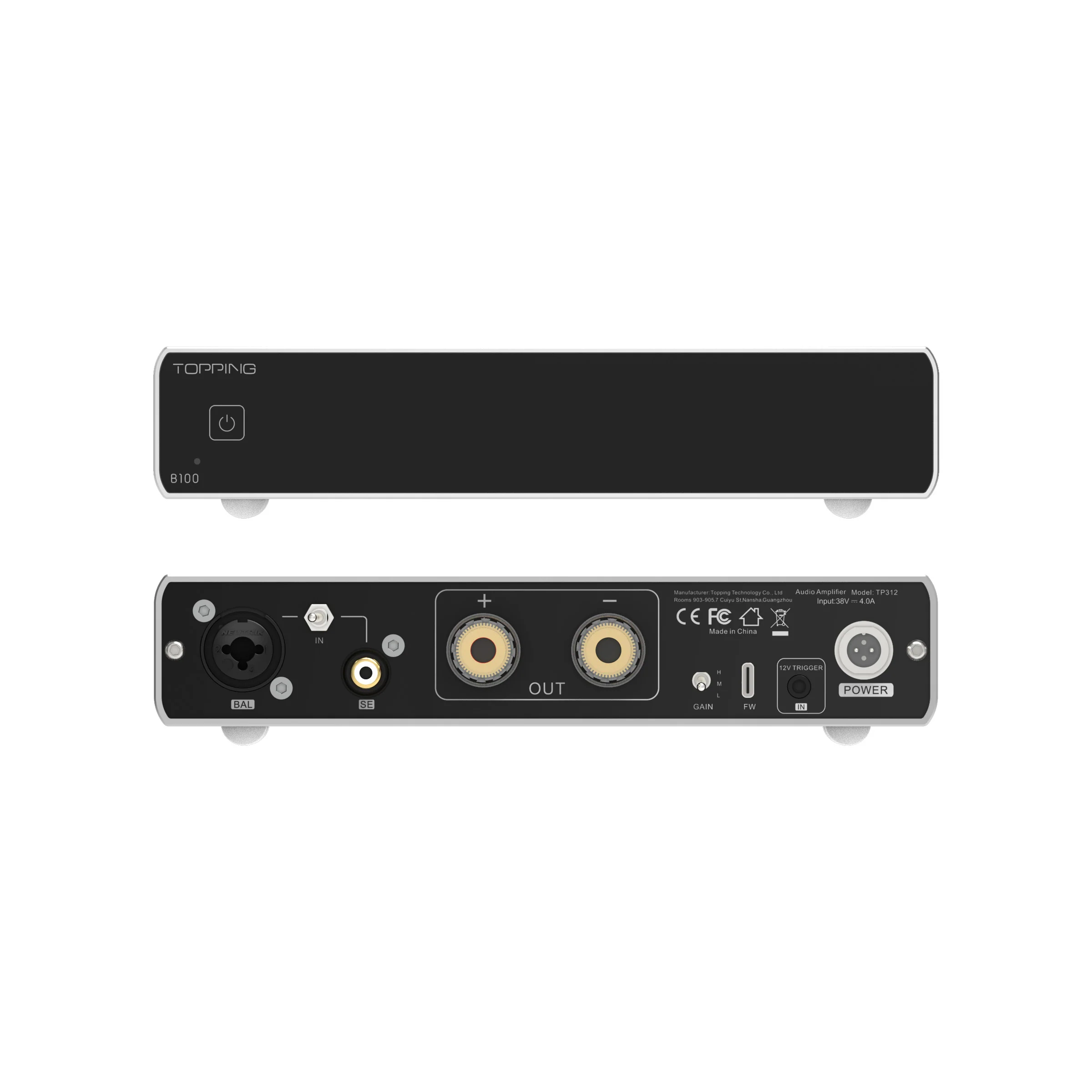 TOPPING B100 Mono Block Power Amplifier - Image 4