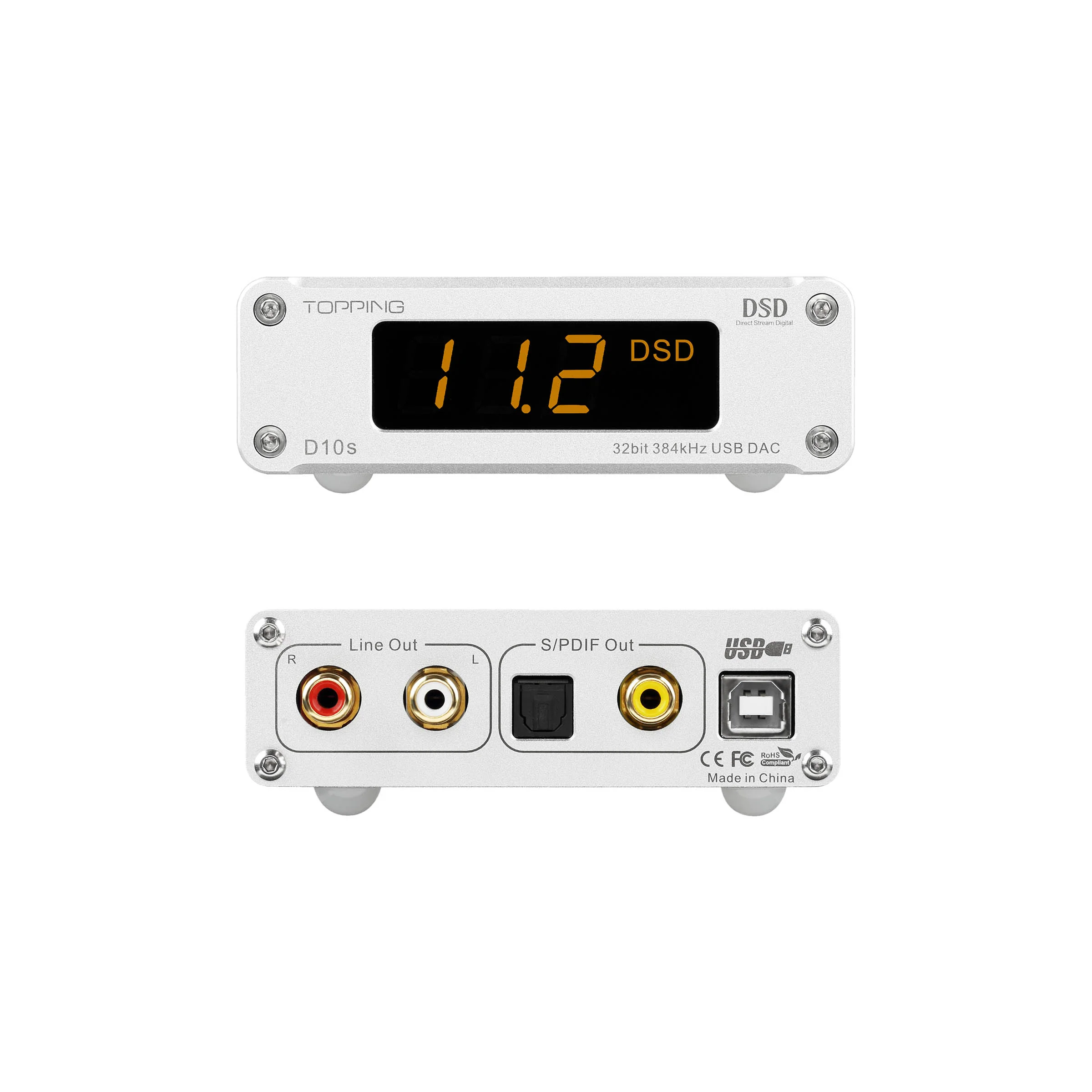 TOPPING D10s Hi-Res Audio Decoder DAC - Image 6