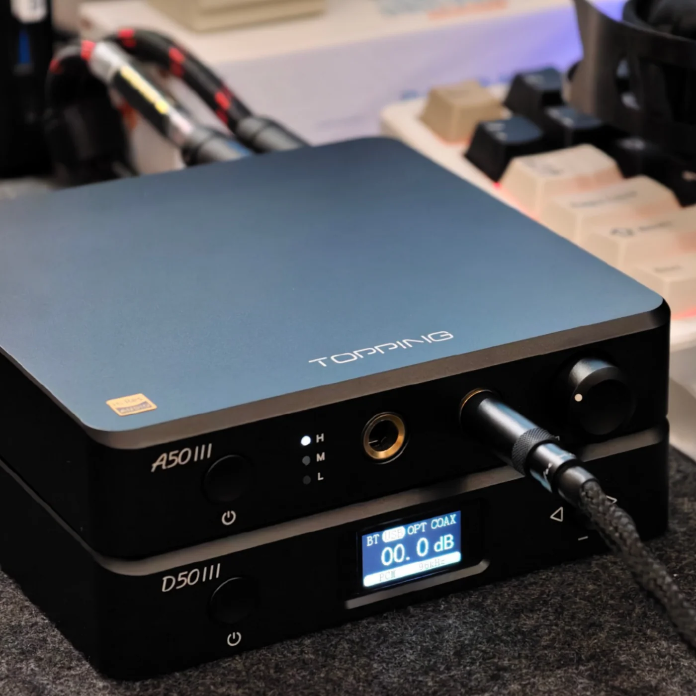TOPPING D50 III Desktop HiFi DAC and Preamplifier - Image 7