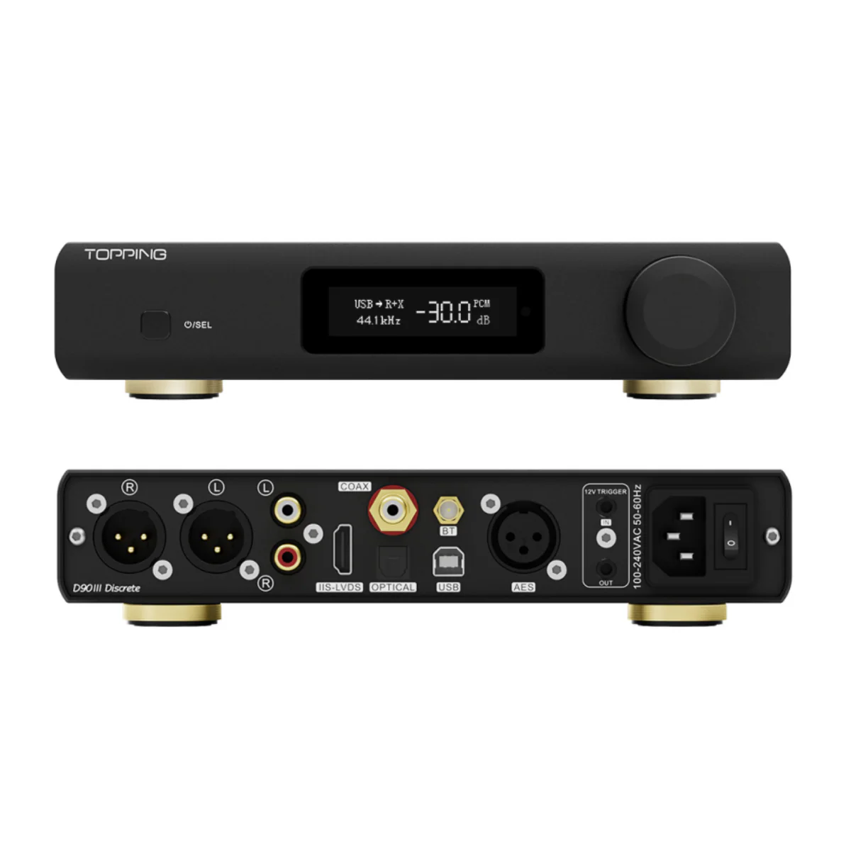 TOPPING D90 III Discrete Full Balance HiFi DAC - Image 7