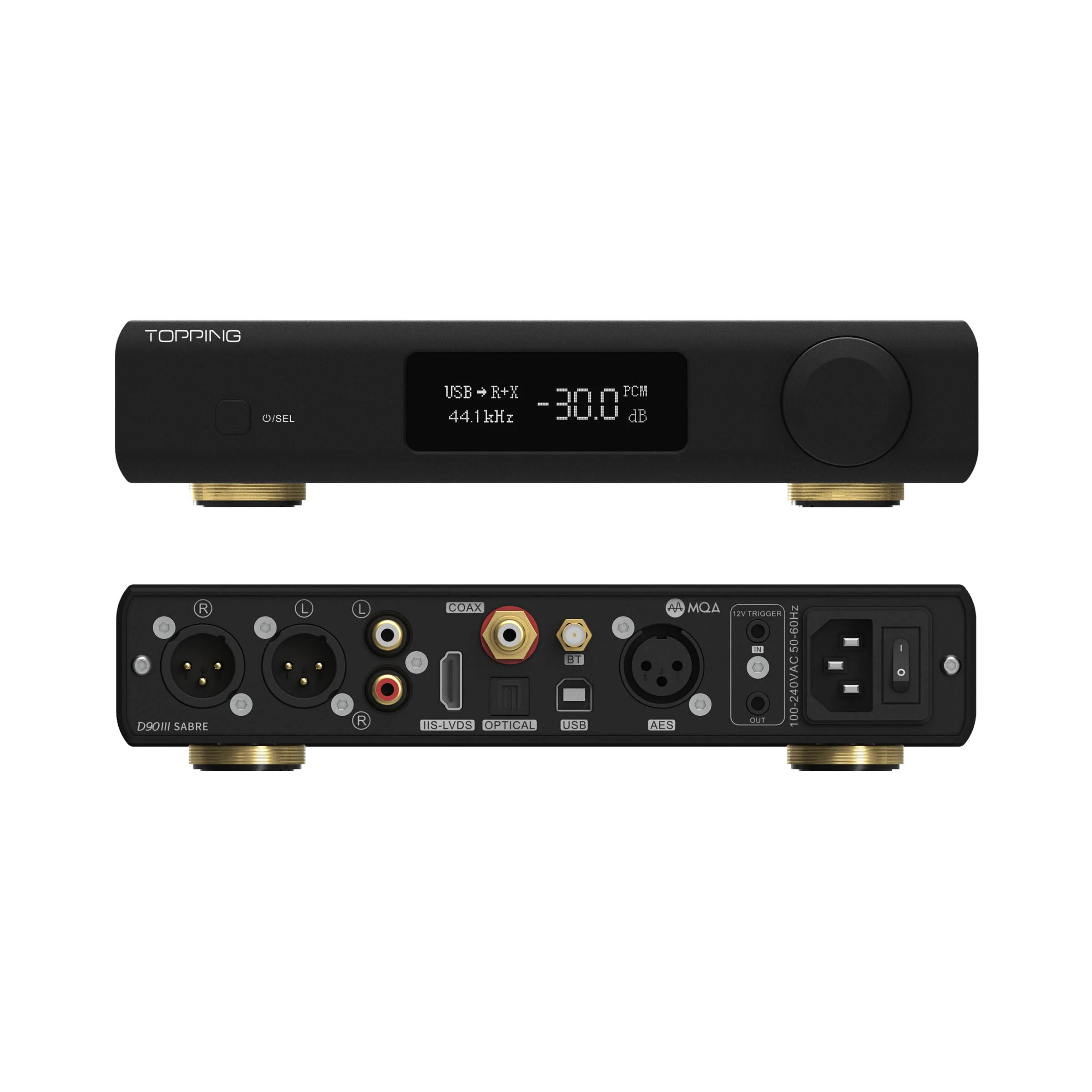 TOPPING D90 III Sabre Fully Balanced Hi-Fi DAC - Image 5