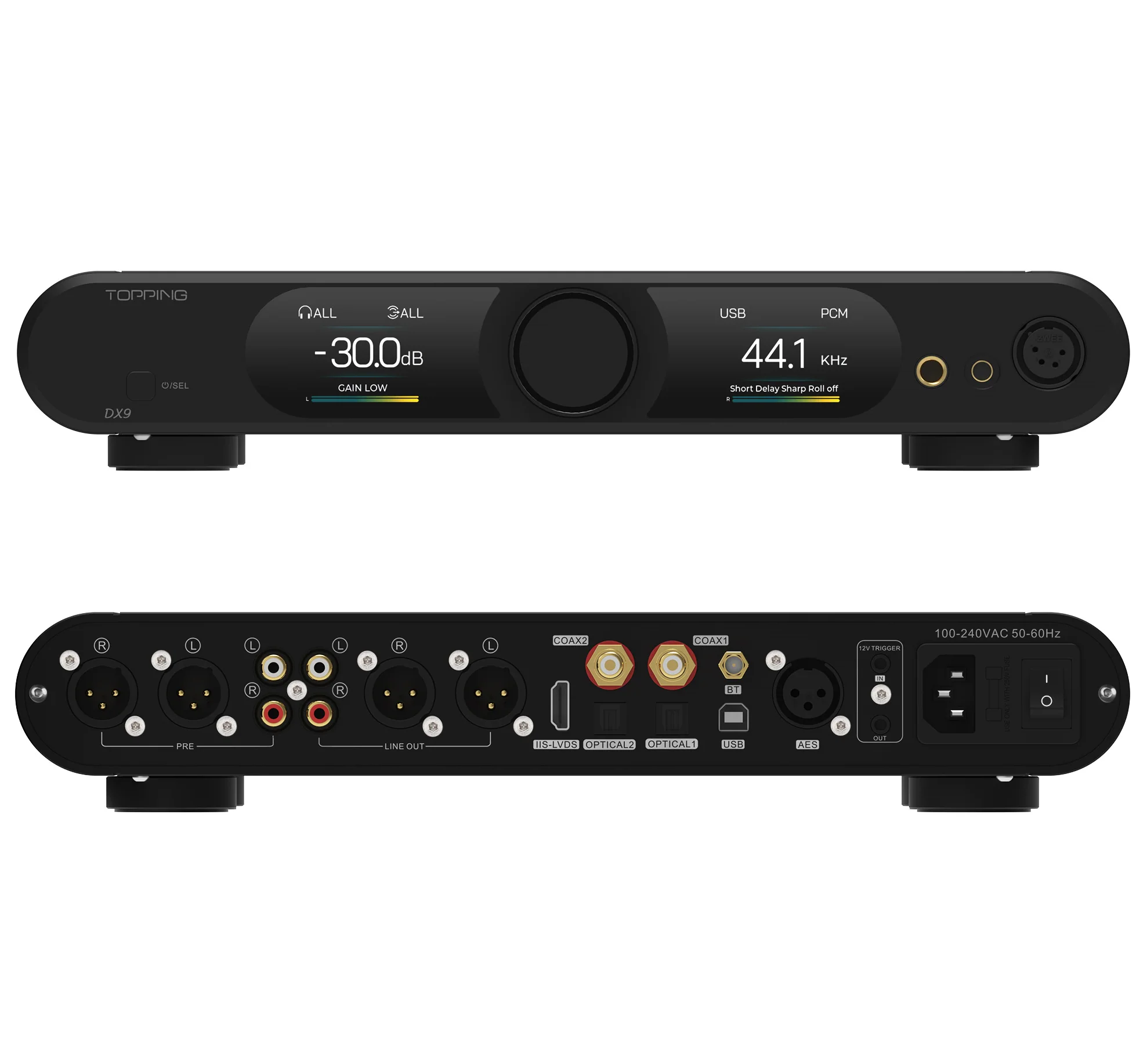TOPPING DX9 AK4499EQ Flagship DAC & Headphone Amplifier - Image 3