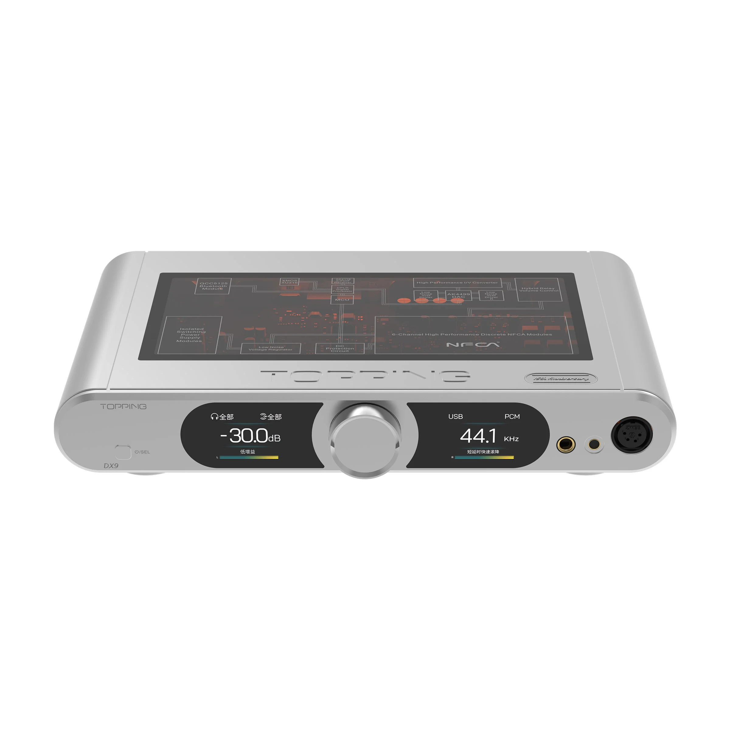 TOPPING DX9 AK4499EQ Flagship DAC & Headphone Amplifier - Image 9