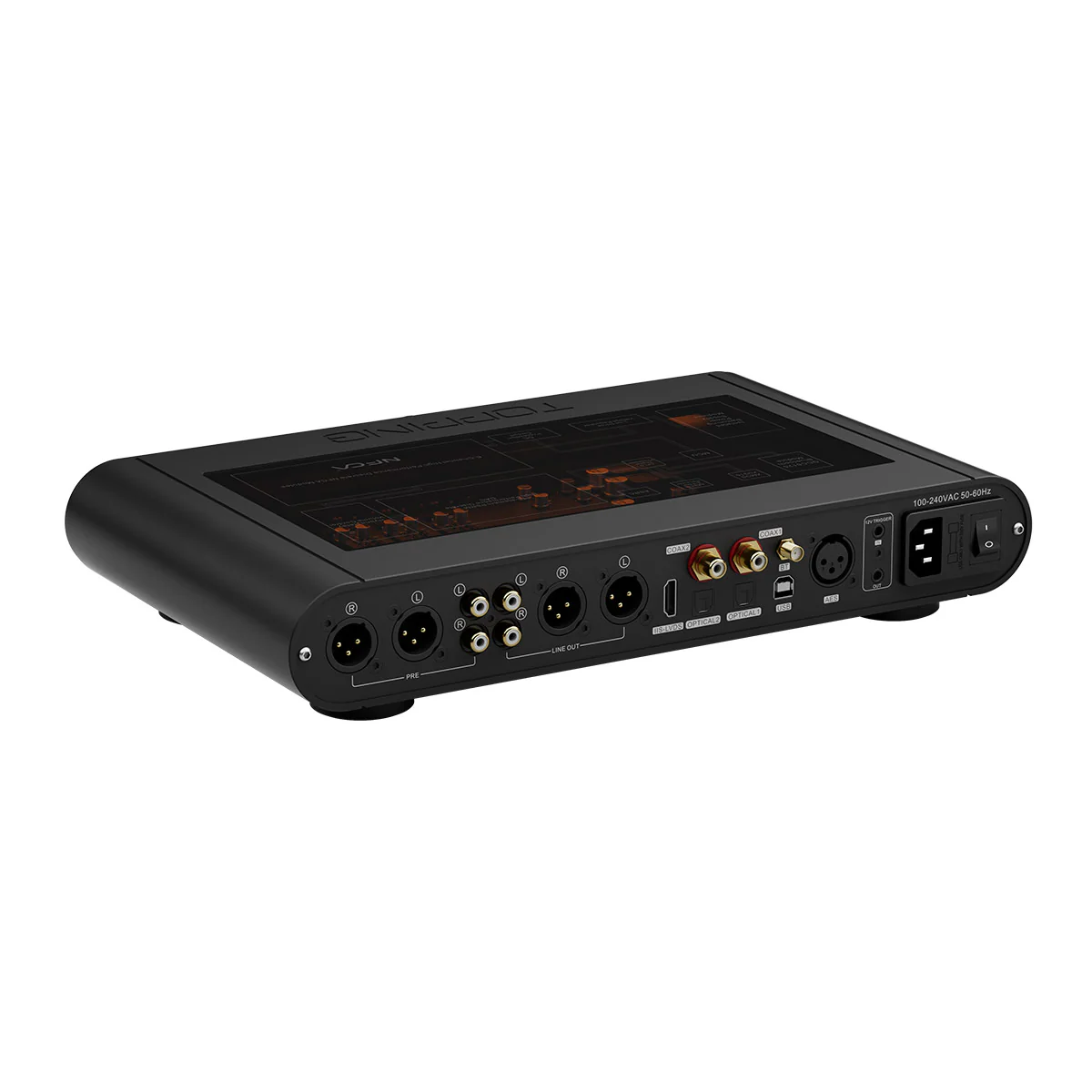 TOPPING DX9 Discrete Fully Balanced 1-Bit DAC & Headphone Amplifier（Used-Like New） - Image 3