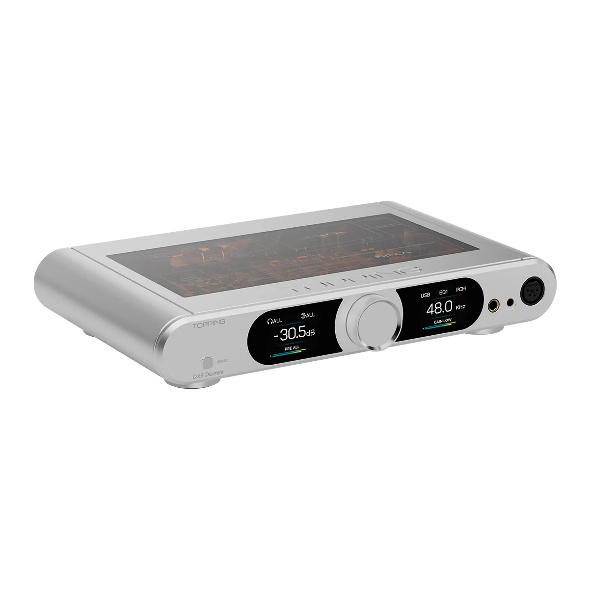 TOPPING DX9 Discrete Fully Balanced 1-Bit DAC & Headphone Amplifier（Used-Like New） - Image 5