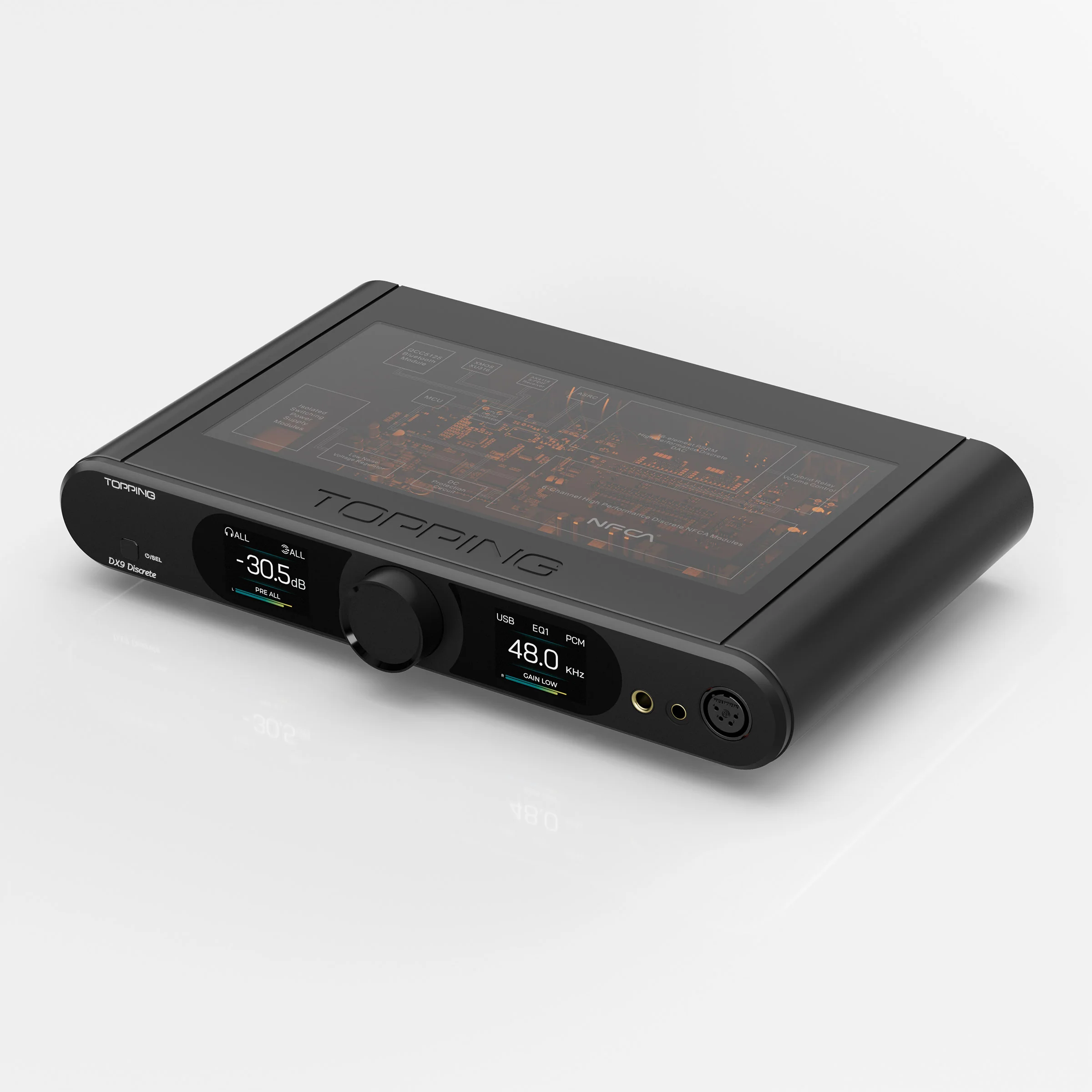 TOPPING DX9 Discrete Fully Balanced 1-Bit DAC & Headphone Amplifier