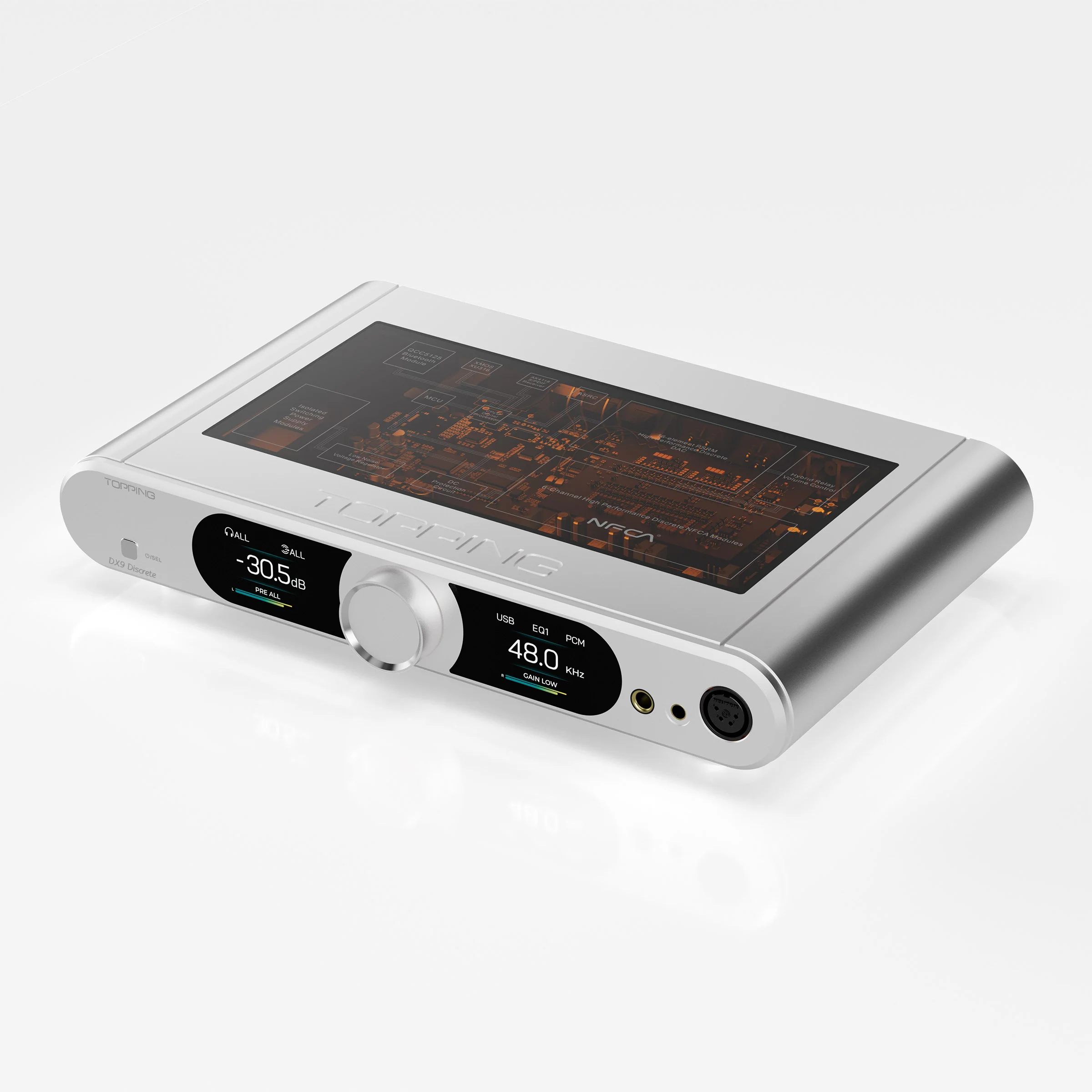 TOPPING DX9 Discrete Fully Balanced 1-Bit DAC & Headphone Amplifier - Image 2