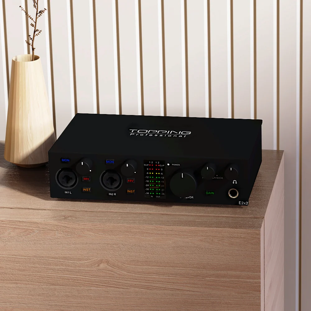 TOPPING E2X2 USB Audio Interface - Image 6