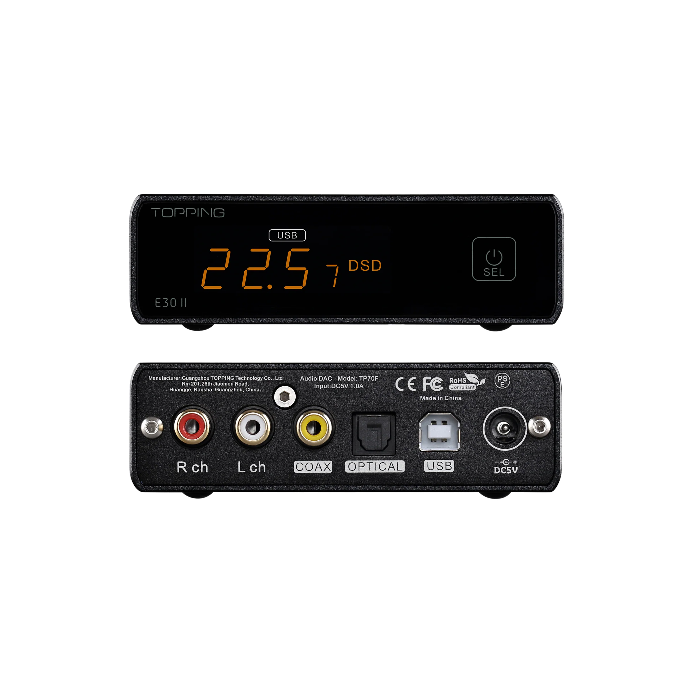 TOPPING E30 II Dual AK4493S Chips Hi-Res Audio DAC（Used-Like New） - Image 3