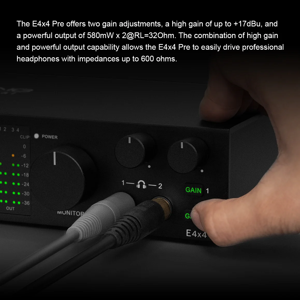 TOPPING E4X4 Pre Professional USB Audio Interface - Image 8