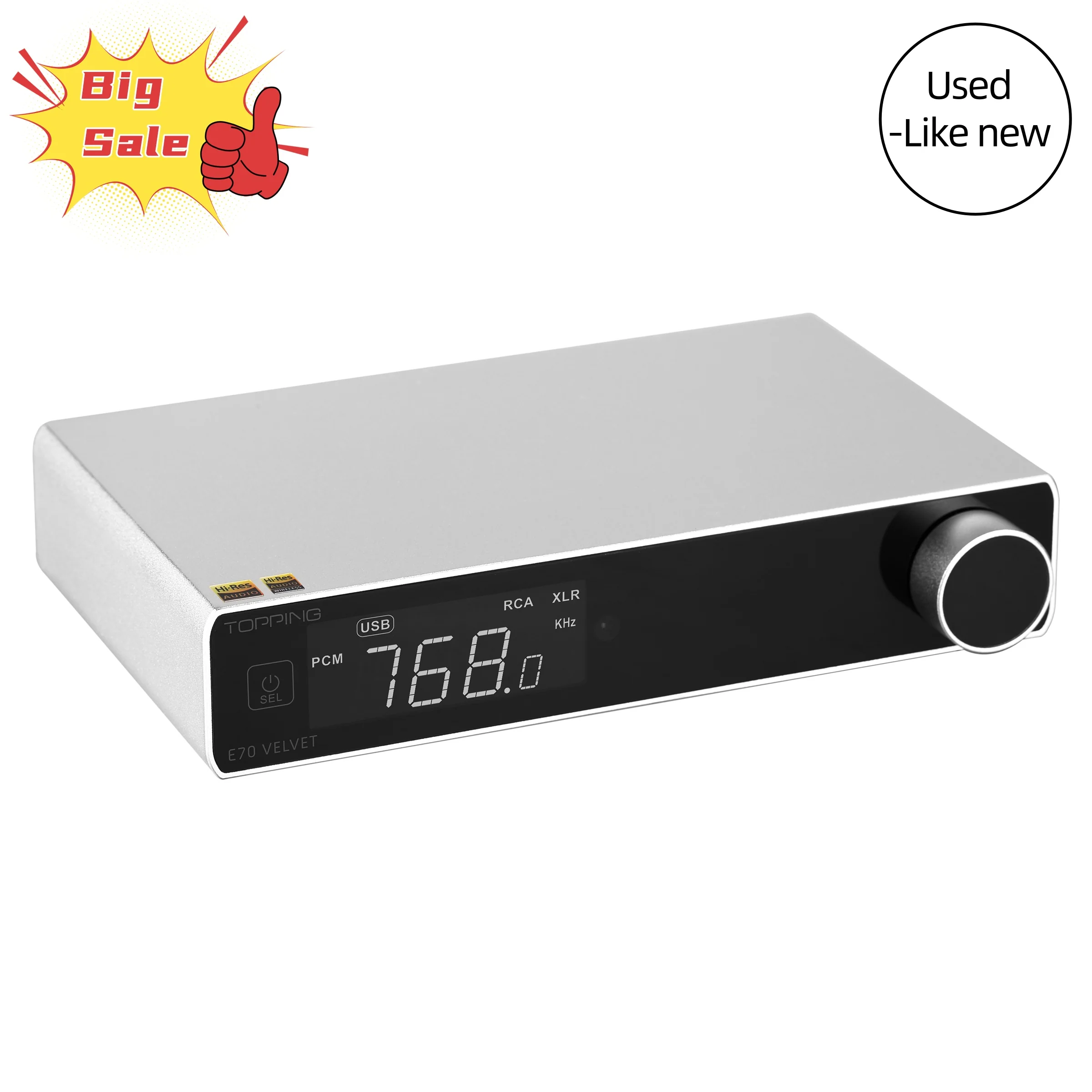 TOPPING E70 Velvet  High-Performance DAC（Used-Like New） - Image 9