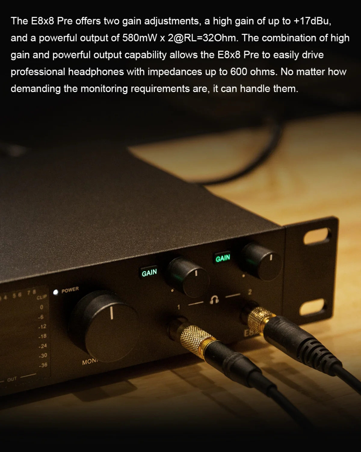TOPPING E8x8 Pre Professional Audio Interface - Image 10