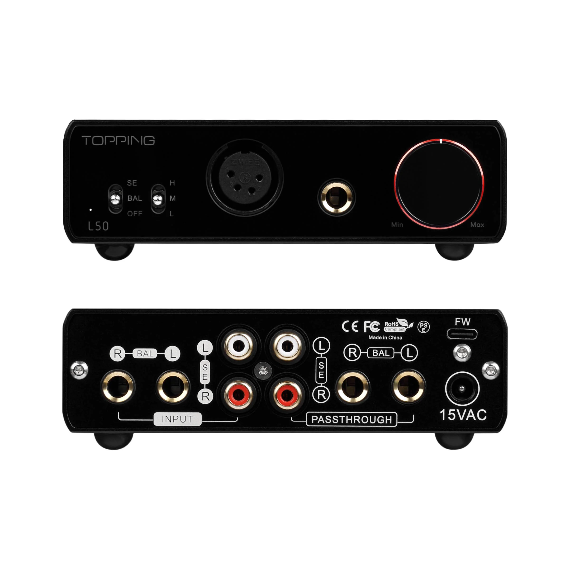 TOPPING L50 NFCA Headphone Amplifier - Image 3