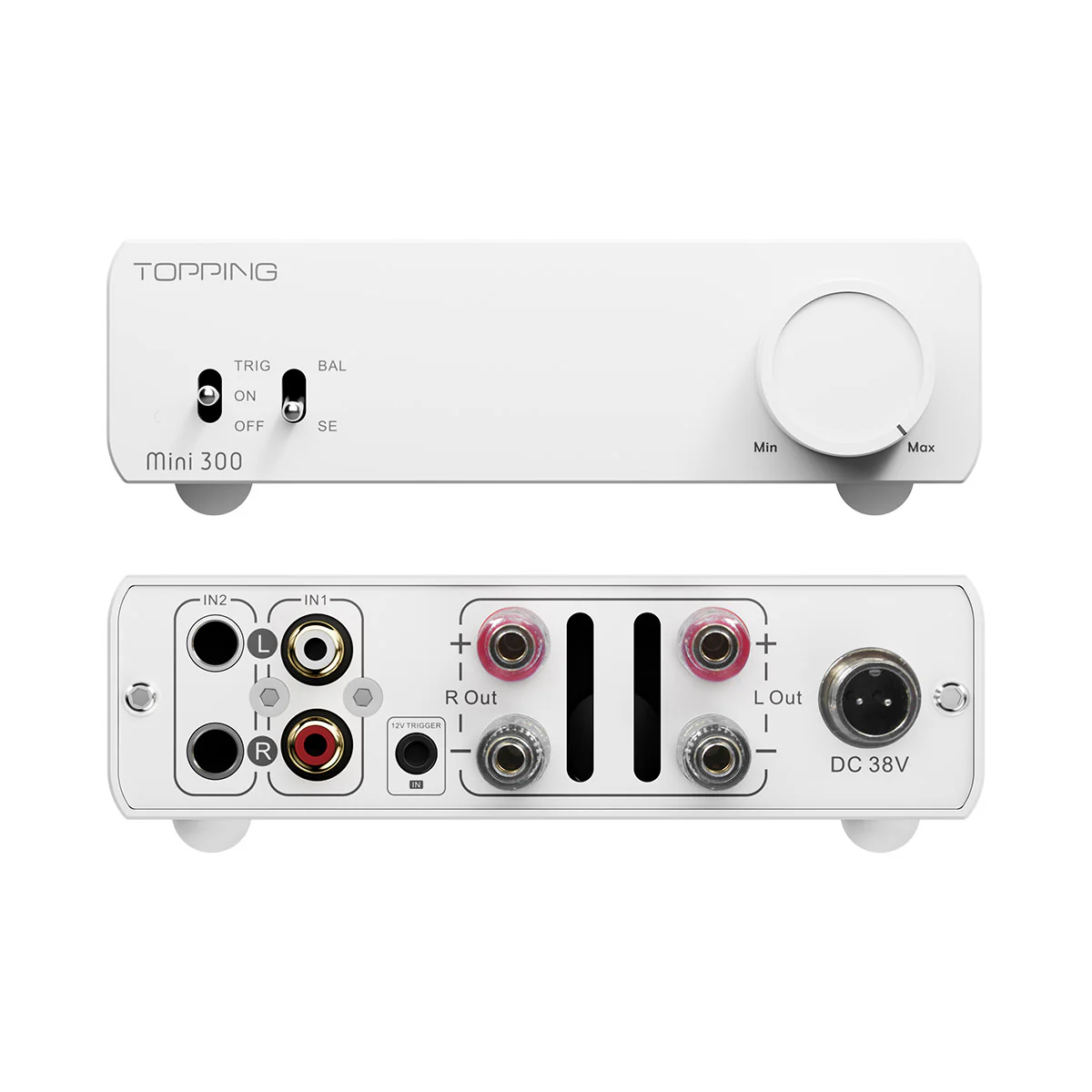 TOPPING Mini 300 Fully Balanced Desktop Power Amplifier - Image 8